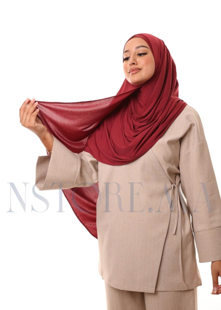 شال مزدوج - ڭرونة -