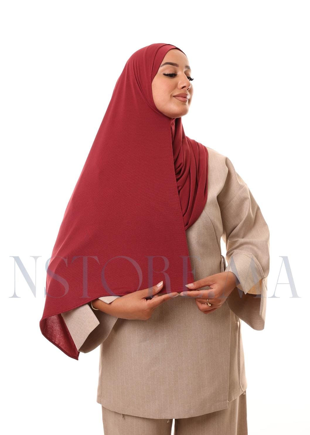 شال مزدوج - ڭرونة -