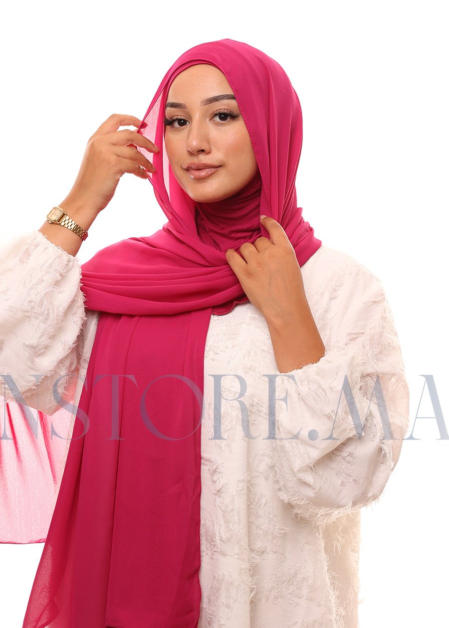 شال النينجا وردي فوشيا