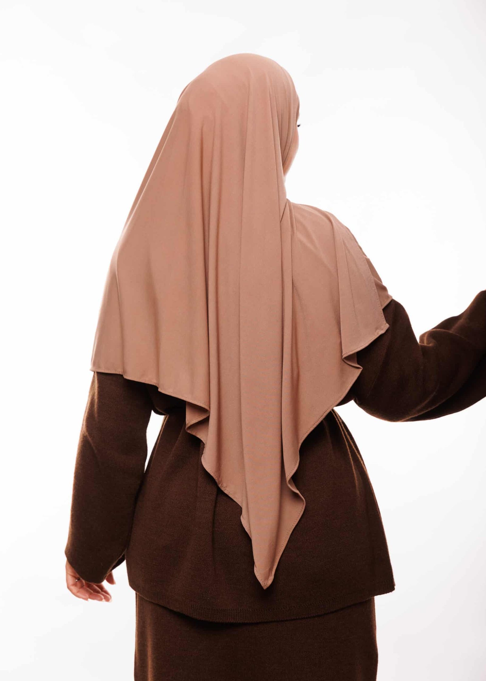 شال مزدوج - ترابي داكن -