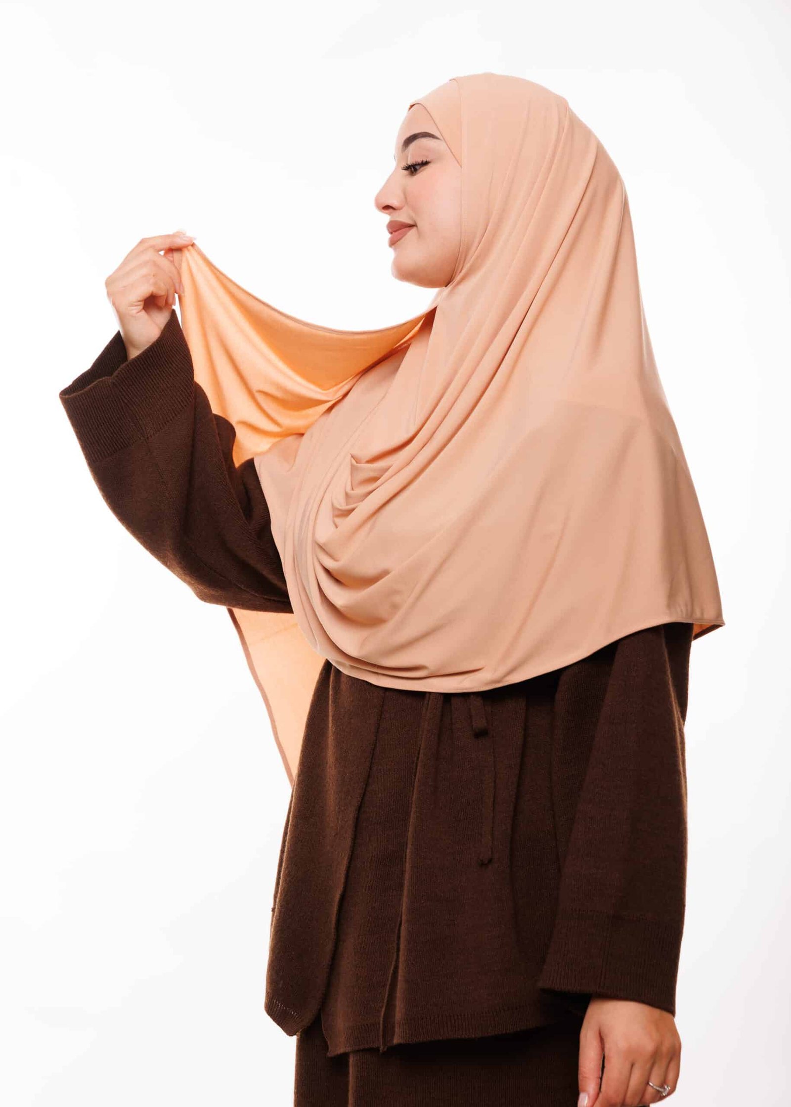 شال مزدوج - نحاسي فاتح -