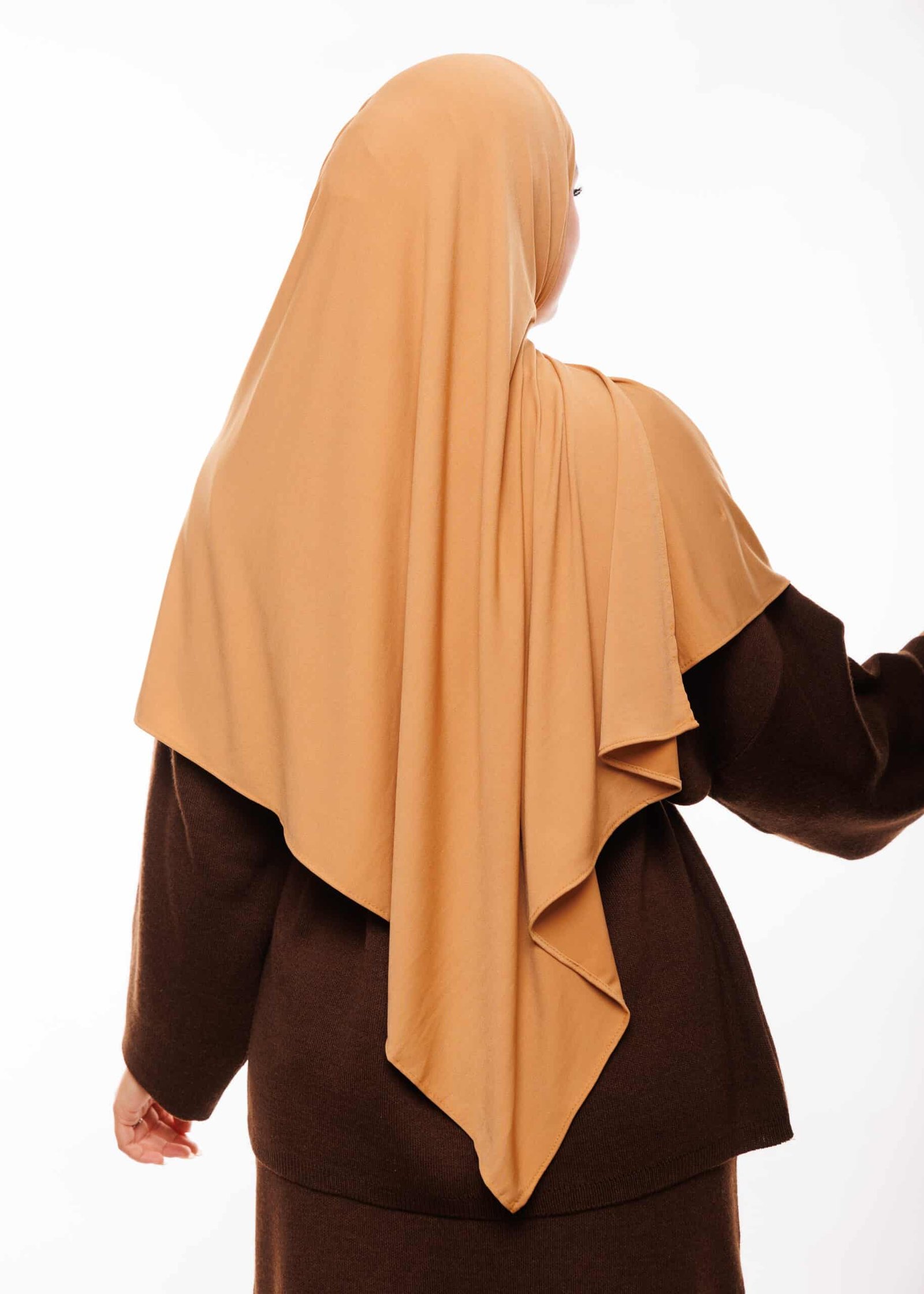 شال مزدوج - بيج رملي -