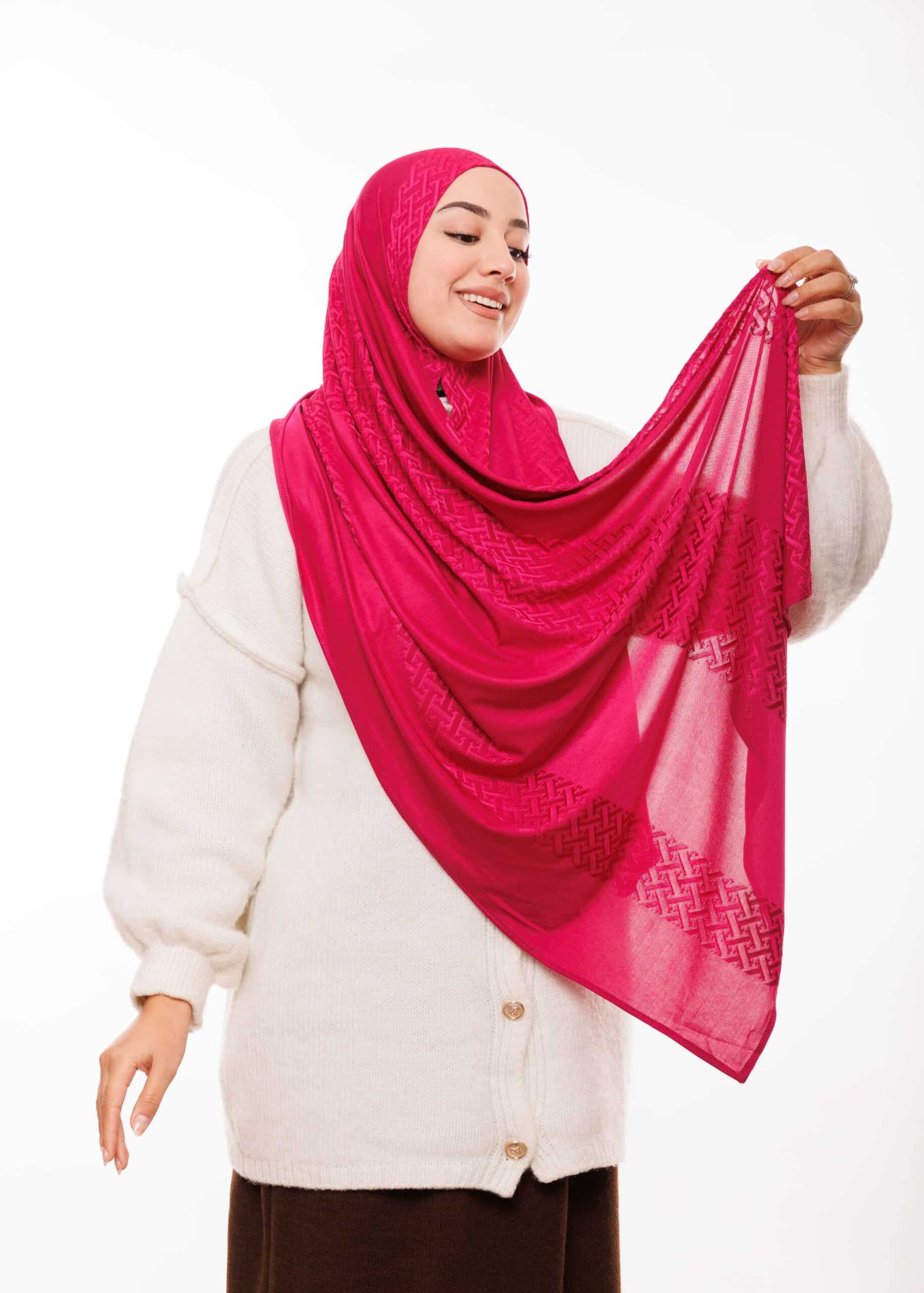 شال كشخة فوشيا