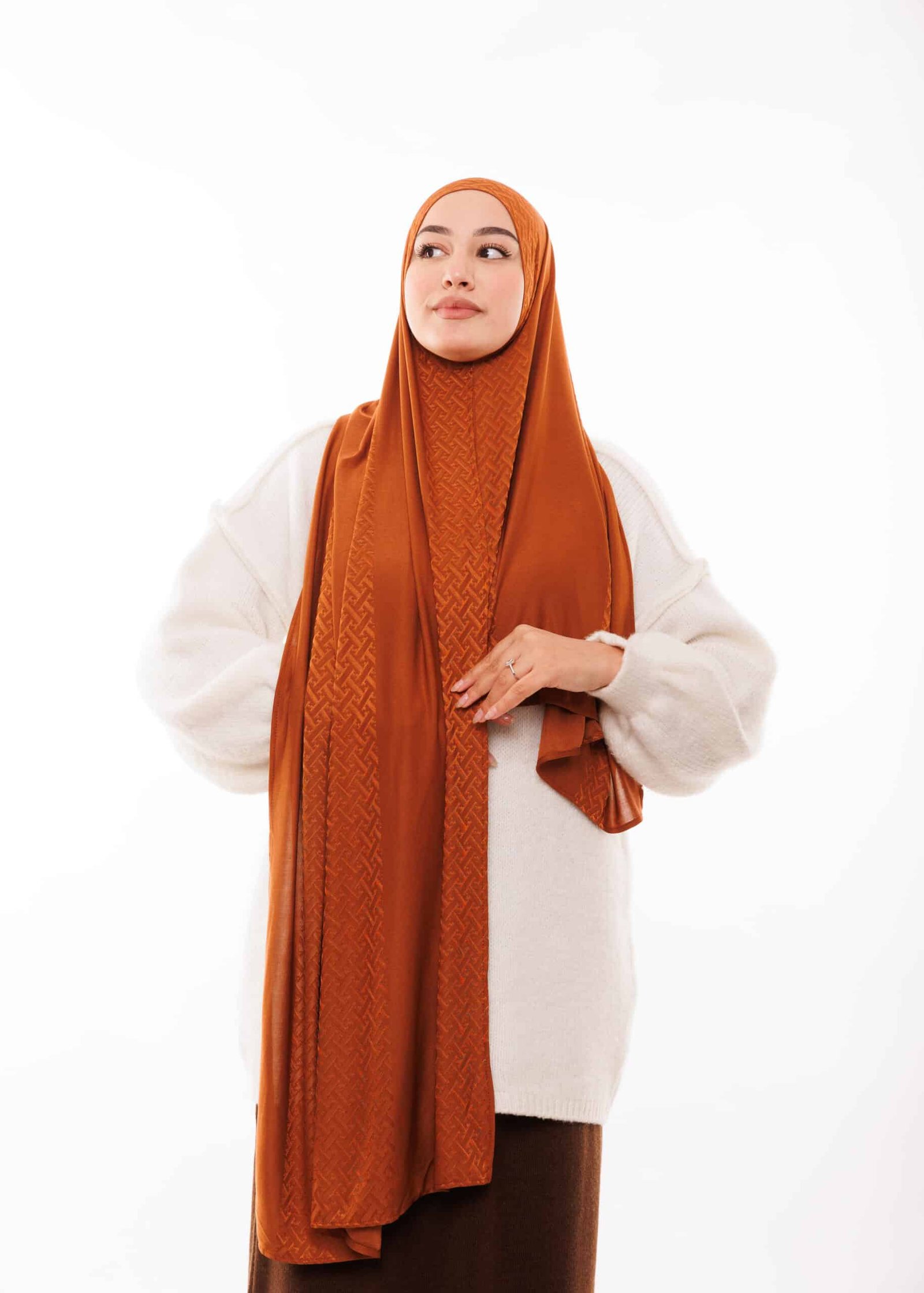 شال كشخة - كراميل -