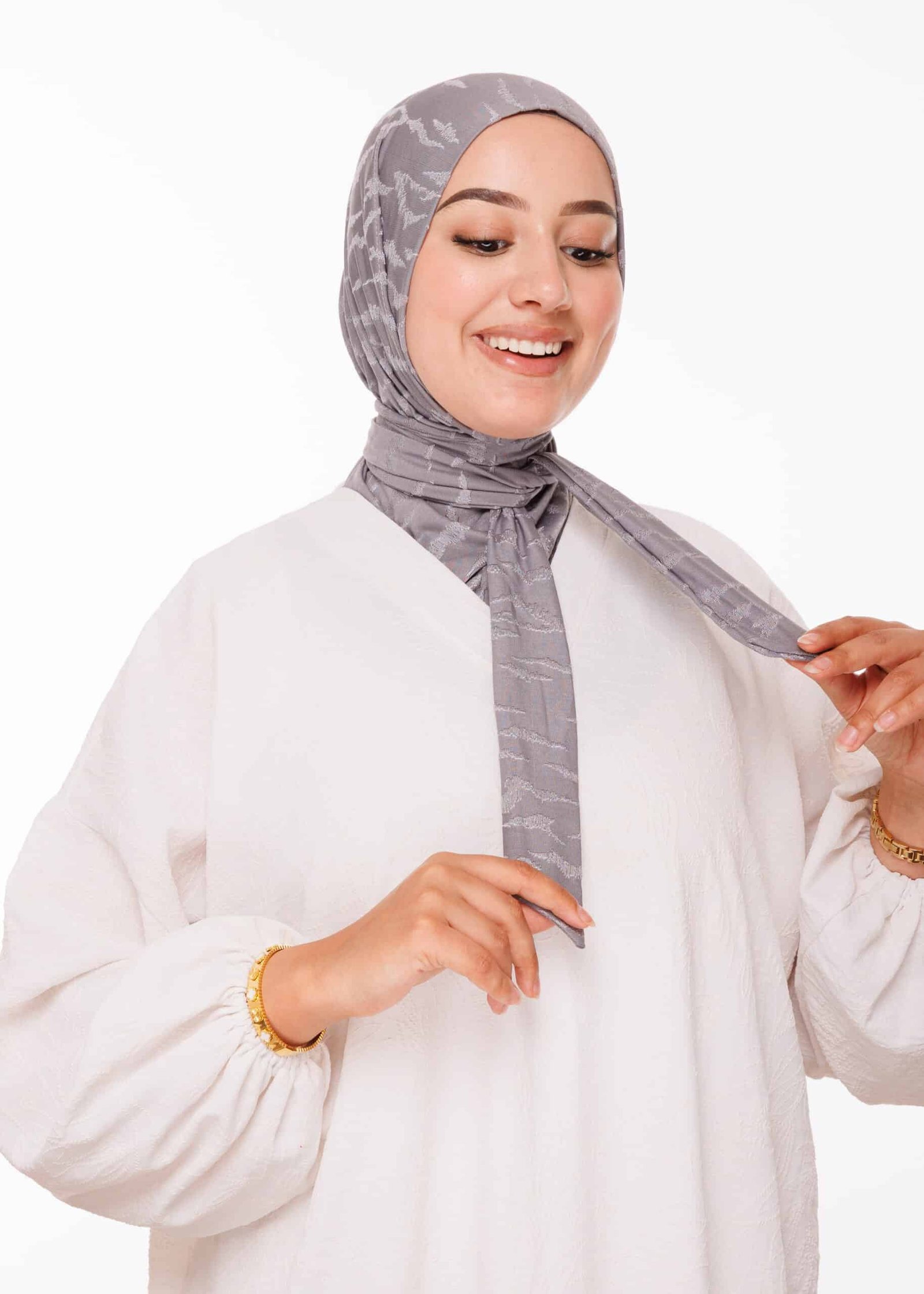 طبقية فخمة - رمادي