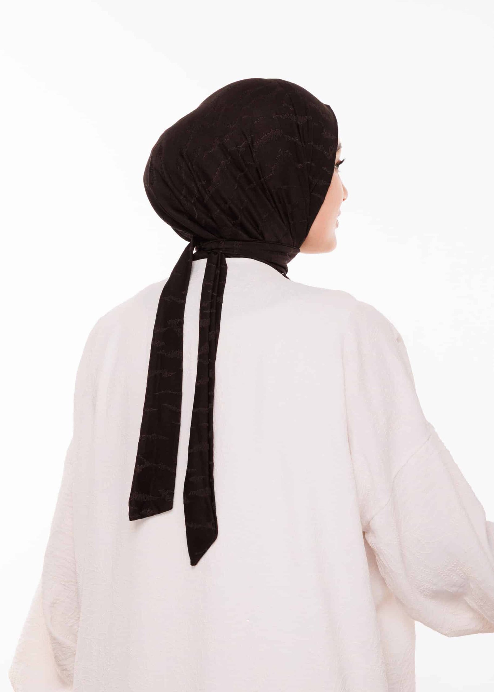 طبقية فخمة - أسود