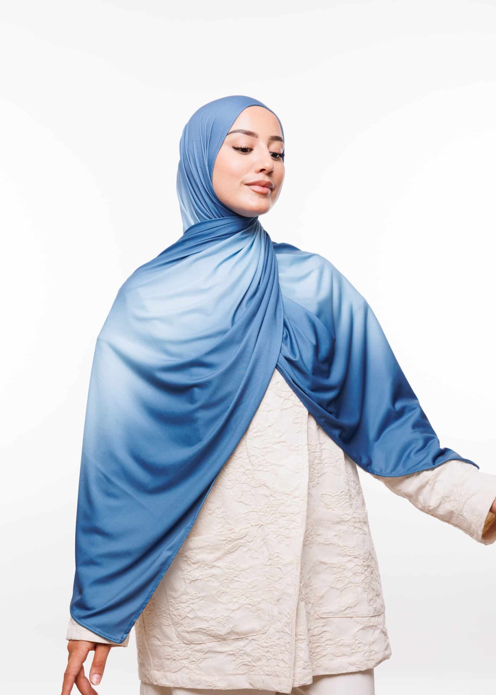 شال جيرسي بروميوم ديݣرادي - أزرق بترولي